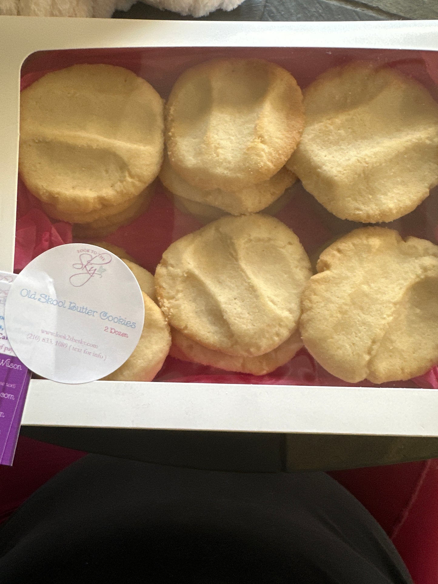 Old Skool Butter Cookies